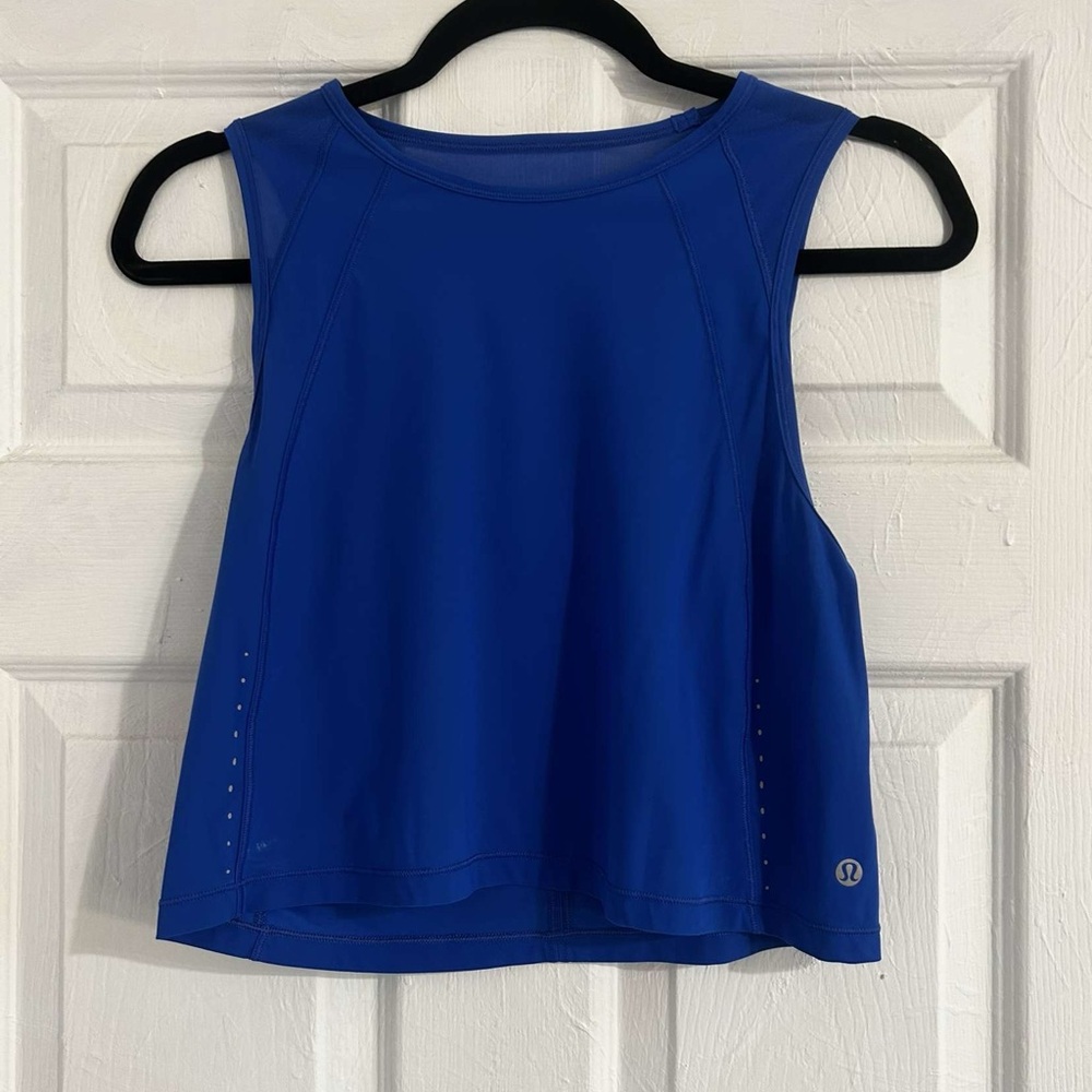 Lululemon Sculpt Crop Tank
